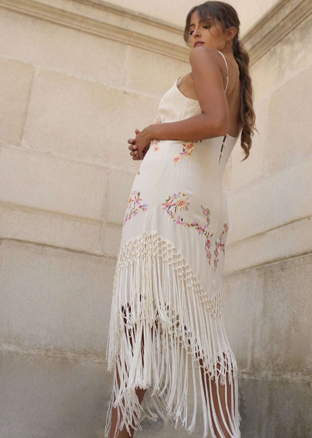 Vestido Fedra crema - Imagen 2