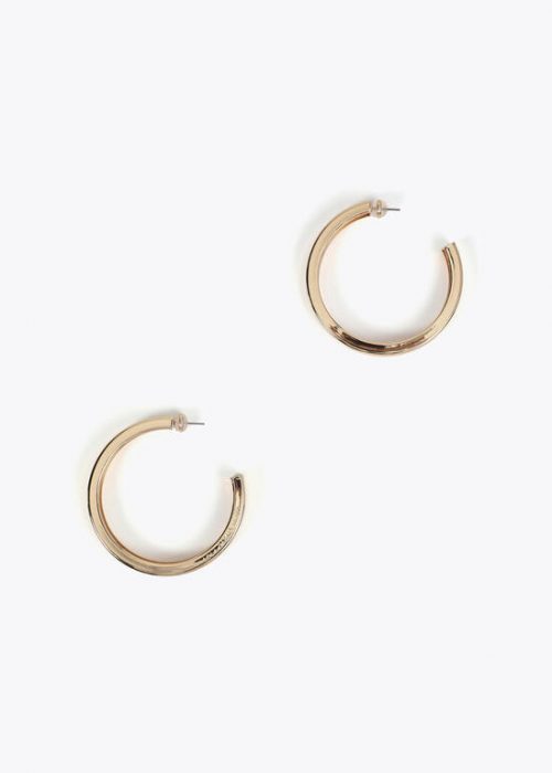 Pendientes Aro grande Dorado Lola Casademunt