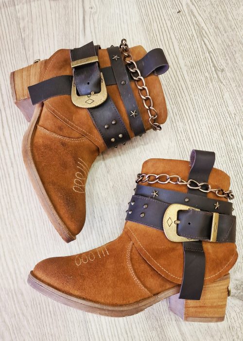 Botin piel Tabaco Illinois