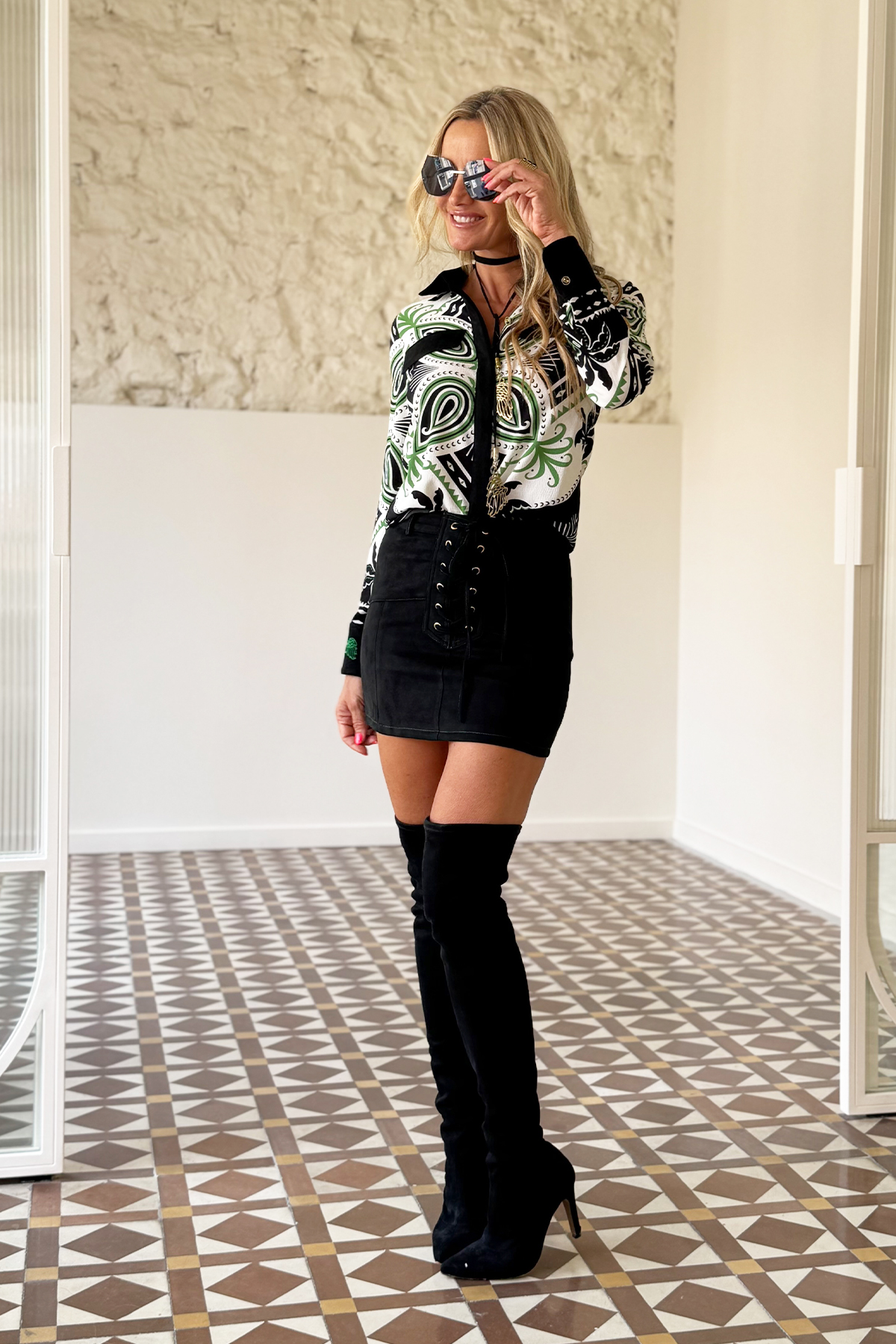 Falda Ambar Camaleonica By Capriche - Imagen 3