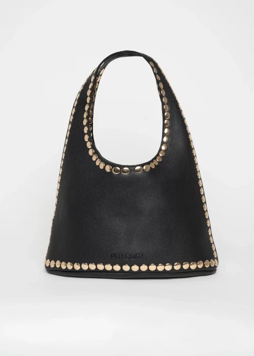 Bolso de piel negro Candem