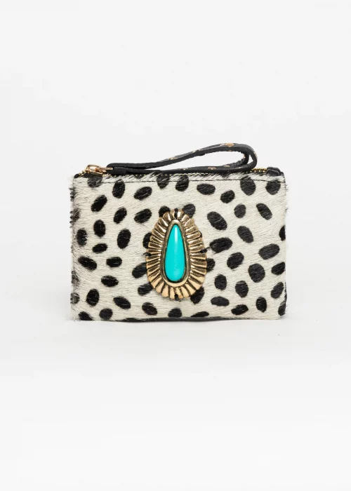 Mini monedero piel Dalmata