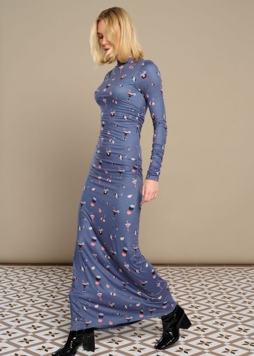 Vestido largo azul Venecia