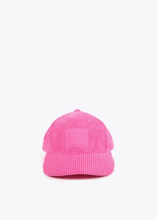 Visera gorra pana fusia logo LC Lola Casademunt