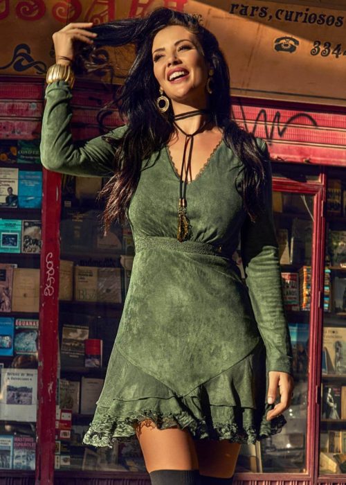 Vestido Anturio Camaleonica by Capriche