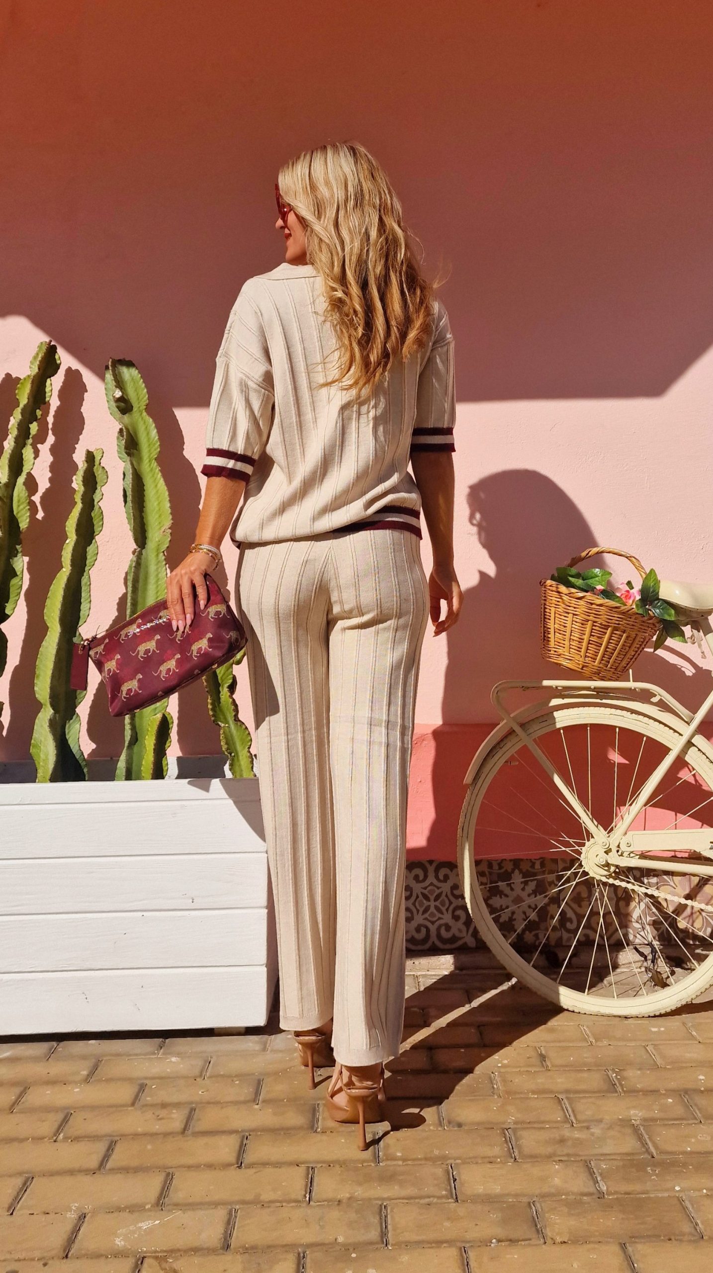 Conjunto 2 piezas punto beige Smartie - Imagen 4