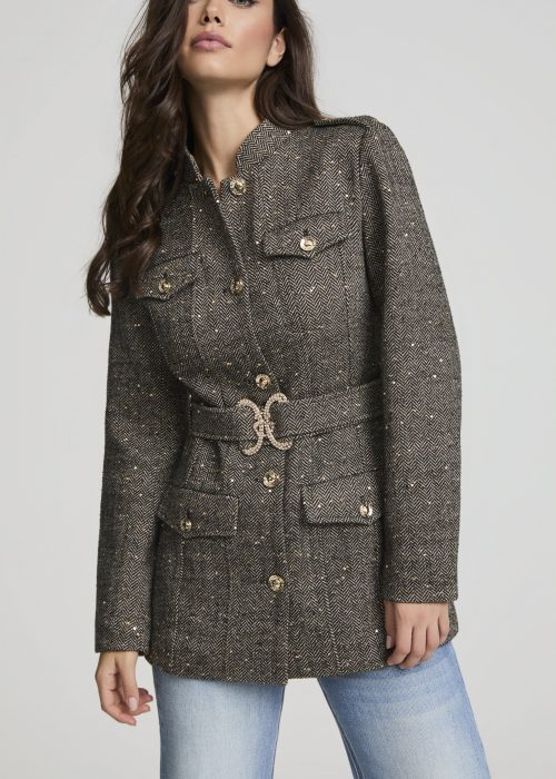 chaqueta espiga gris fetiche suances imagen frontal