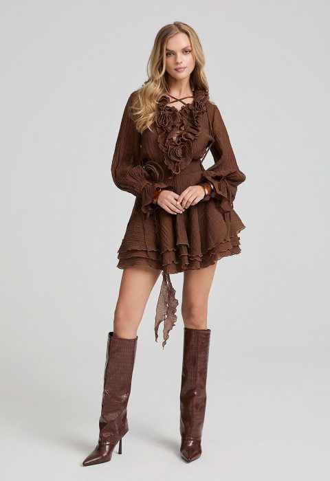 Vestido Mousse Moka Fetiche Suances