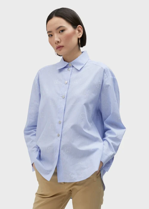 camisa celeste lola casademunt