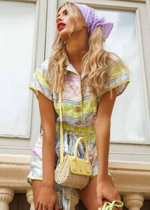 mono corto raso mujer savage culture imagen frontal