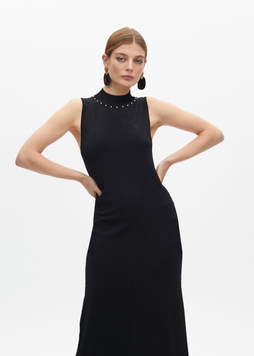 vestido-cuello-halter-lurex-punto